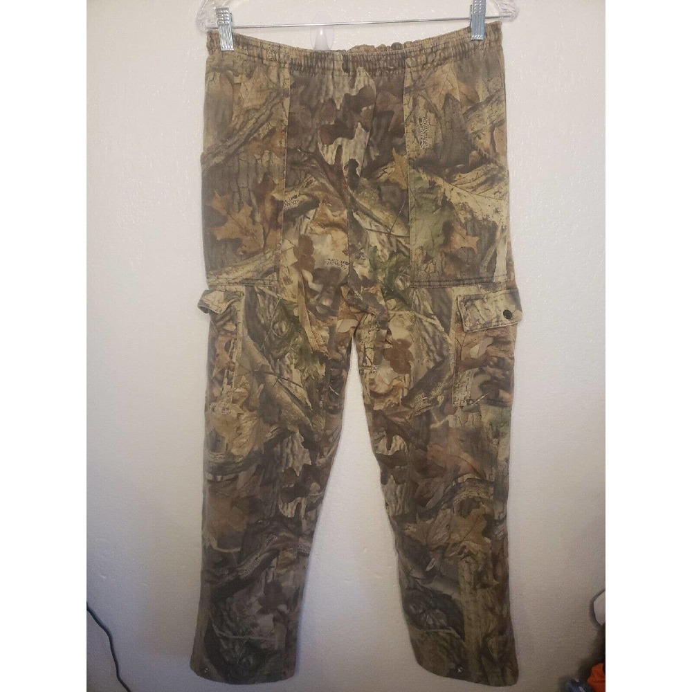 COMMANDER Advantage Timber Camo Pants Draw String Mens Medium 34-36 28" inseam